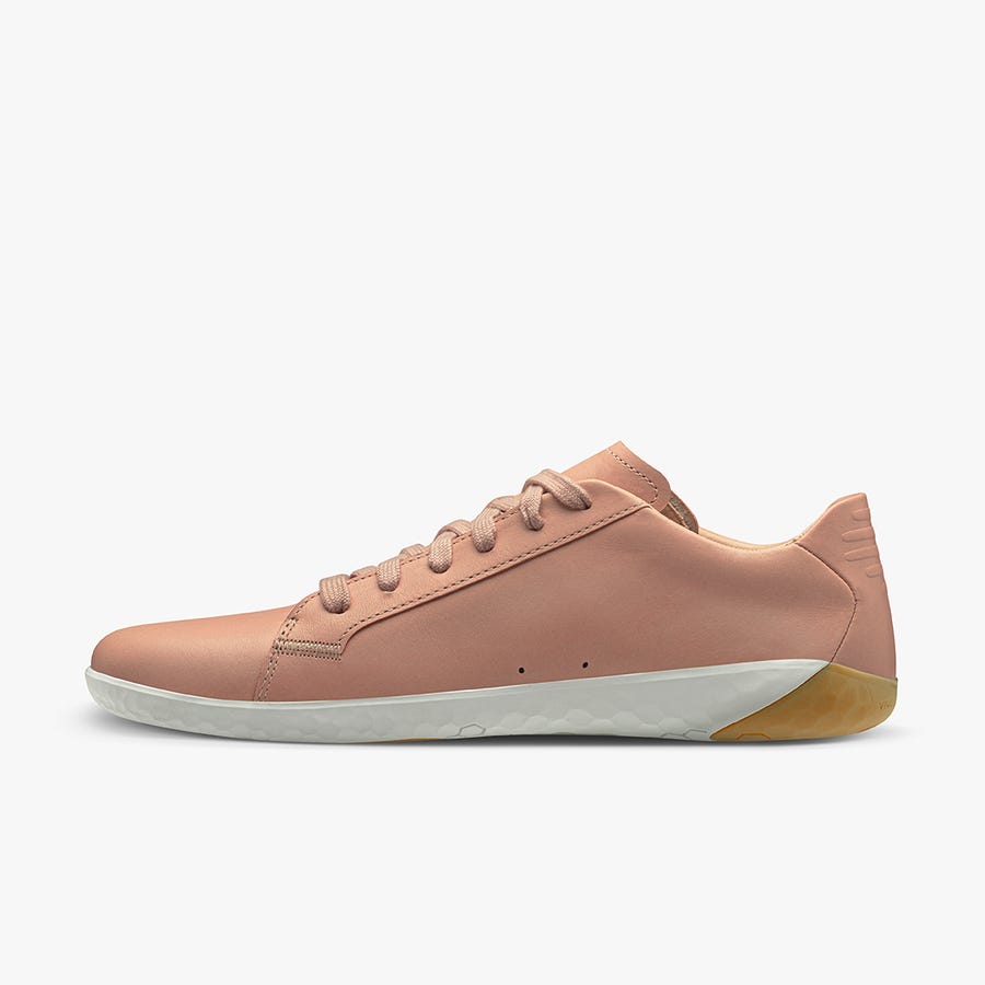 Pink Women's Vivobarefoot Geo Court II Casual Shoes | Philippines 0205VRWD